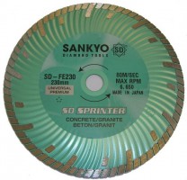 Sankyo 230mm Sprinter Diamond Cutting Disc £85.95